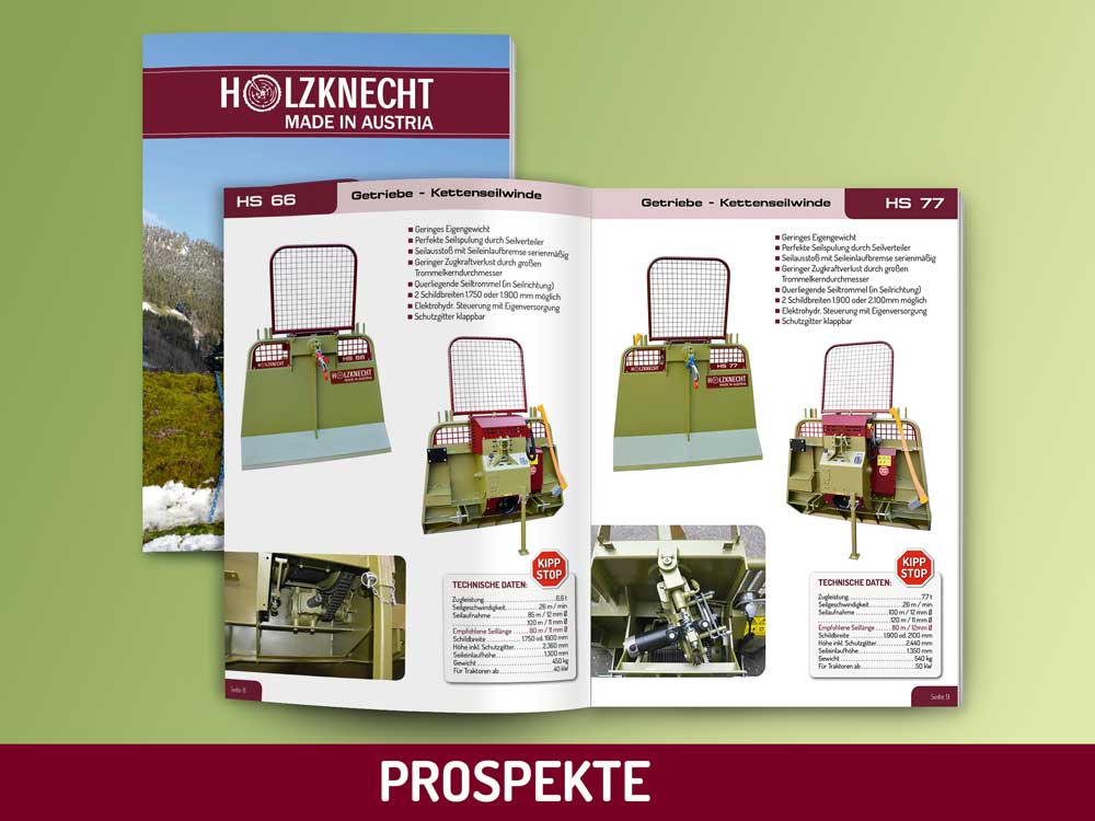 Holzknecht Prospekte